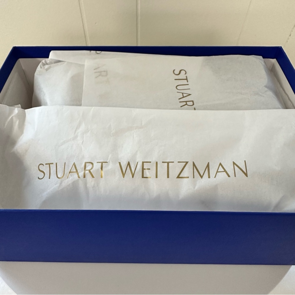 Stuart Weitzman Clear Braided Sandals - Picture 12 of 16